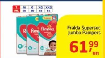 Tenda Atacado Fralda supersec jumbo pampers oferta