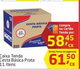 Tenda Atacado Caixa tenda cesta basica prata oferta