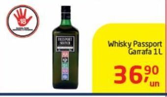 Tenda Atacado Whisky passport 1l oferta