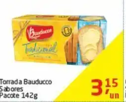 Tenda Atacado Torradas bauducco 142g oferta