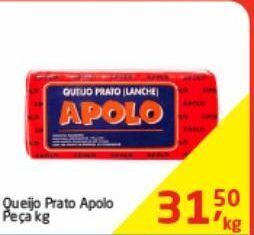 Tenda Atacado Queijo prato apolo kg oferta
