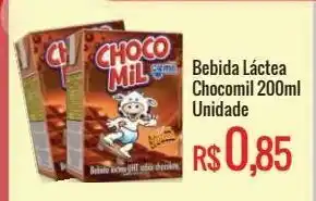 Bebida láctea chocomil 200ml