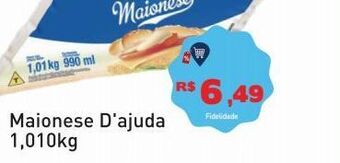 Tonin Superatacado Maionese d'ajuda 1,010kg oferta
