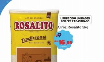 Tonin Superatacado Arroz rosalito 5kg oferta