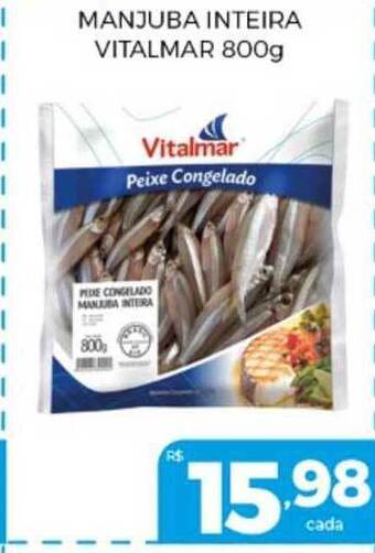 Supermercados Avenida Manjuba Inteira Vitalmar 800g oferta