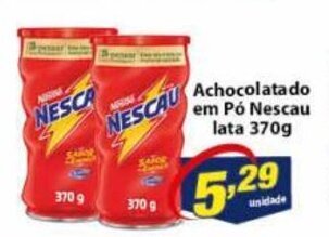 Achocolatado em po Nescau Lata 370g