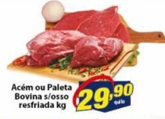 Vencedor Atacadista Acem ou Paleta Bovina s/osso resfriado 1kg oferta