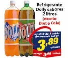 Vencedor Atacadista Refrigerante Dolly sabores 2L oferta