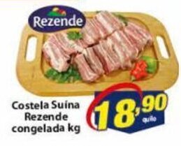 Vencedor Atacadista Costela Suina Rezende congelada 1kg oferta