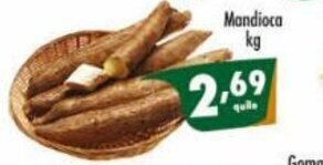 Vencedor Atacadista Mandioca 1kg oferta