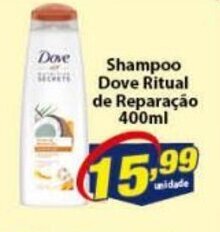 Vencedor Atacadista Shampoo Dove RItual de Reparacao 400ml oferta