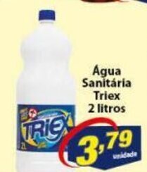 Vencedor Atacadista Agua Sanitaria Triex 2L oferta