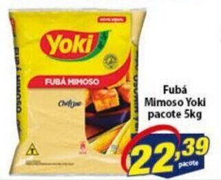 Vencedor Atacadista Fuba Mimoso Yoki pacote 500g oferta