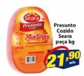 Vencedor Atacadista Presunto Cozido Seara peca 1kg oferta