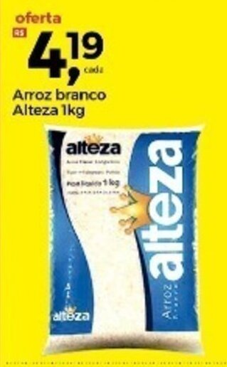 Frangolândia Arroz Branco Alteza 1kg oferta