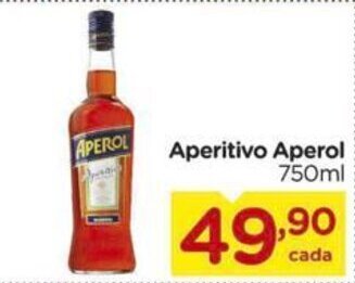 Aperitivo Aperol 750ml