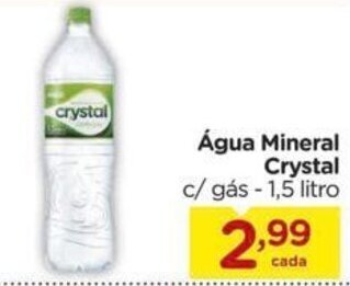 Carrefour Agua Mineral Crystal 1.5L oferta