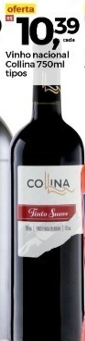 Frangolândia Vinho Nacional Collina 750ml tipos oferta