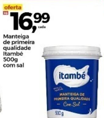 Frangolândia Manteiga de primeira qualidade Itambe 500g com sal oferta