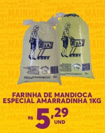 Atacadão Centro Sul Farinha de Mandioca Especial Amarradinha 1kg oferta