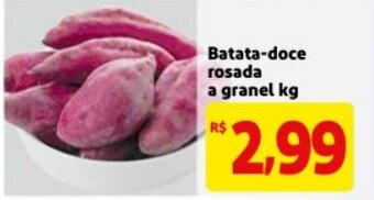Mercado Extra Batata doce rosada a granel 1kg oferta