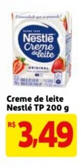 Mercado Extra Creme de Leite Nestle TP 200g oferta