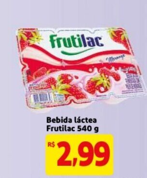 Mercado Extra Bebida lactea Frutilac 540g oferta