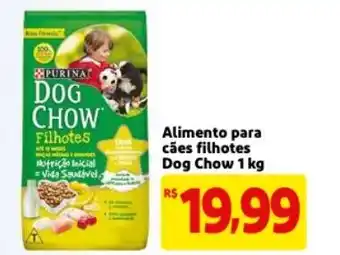 Alimento para caes filhotes Dog Chow 1kg