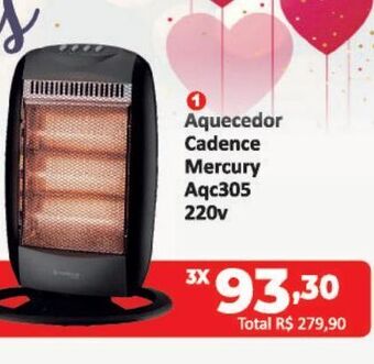 Aquecedor cadence mercury 220v