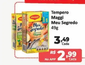 Tempero maggi meu segredo 49g