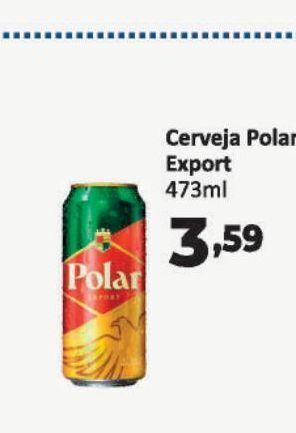 Cerveja polar export 473ml