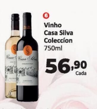 Peruzzo Vinhos casa silva 750ml oferta
