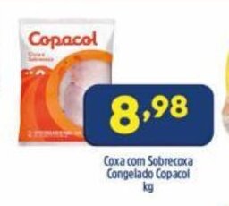 Coxa com Sobrecoxa congelado Copacol 1kg