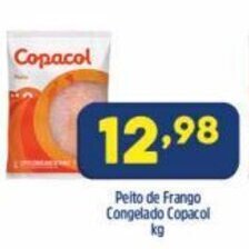 Arena Atacado Peito de Frango Congelado Copacol 1kg oferta