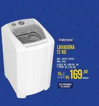 Zema Colormaq Lavadora 12 Kg oferta