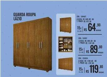 Zema Guarada Roupa Lazio oferta