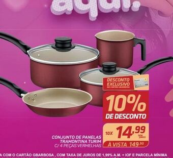 GBarbosa Conjunto de panelas tramontina oferta