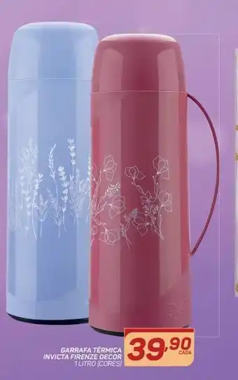 Garrafa térmica decor 1 l