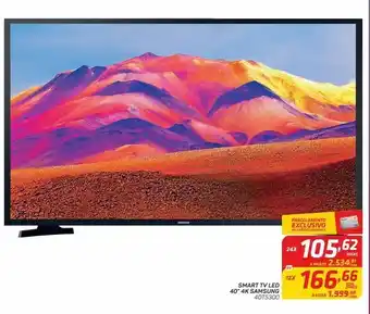 GBarbosa Smart tv led 40” 4k samsung 40t5300 oferta