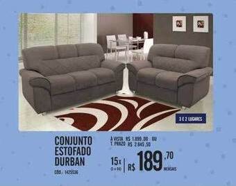 Zema Conjunto Estofado Durban oferta