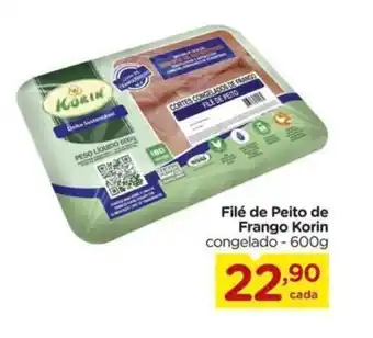 Carrefour File de Peito de Frango Korin 600g oferta