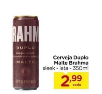 Carrefour Cerveja Duplo Malte Brahma 350ml oferta