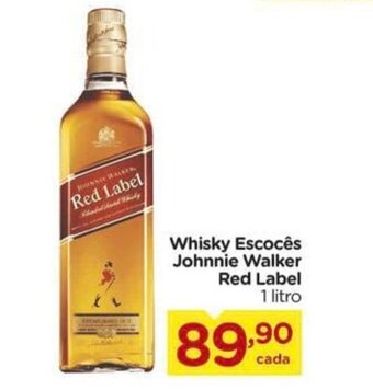 Carrefour Whisky Escoces Johnnie Walker Red Label 1L oferta