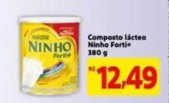 Extra Supermercado Composto Lacteo Ninho Fort+ 380g oferta