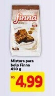 Mistura para Bolo Finna 450g