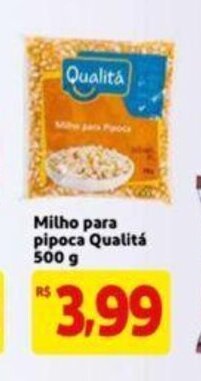 Milho para pipoca Qualita 500g