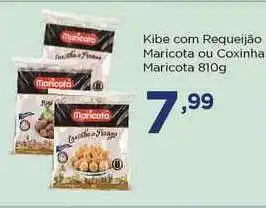 Apoio Mineiro Kibe Com Requijão Maricota Ou Coxinha Maricota 810g oferta
