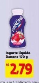 Extra Supermercado Iogurte Liquido Danone 170g oferta