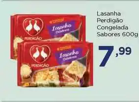 Apoio Mineiro Lasanha Perdigão Congelada 600g oferta