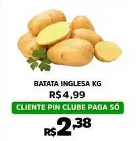 Pinheiro Supermercado Batata Inglesa 1kg oferta